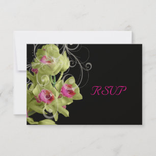 PixDezines rsvp Green Orchid/DIY background