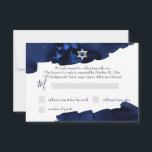 PixDezines RSVP Midnight Sky Bar Mitzvah ✡ Invitation<br><div class="desc">PixDezines RSVP,  dazzled with faux silver star of david and midnight teal blue sky and sprinkles of stars. 

✡ Copyright © 2011-2017 PixDezines.com™ and PixDezines™ on zazzle.com</div>