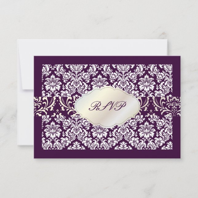PixDezines rsvp moiré damask+Chandelier/DIY colour (Front)