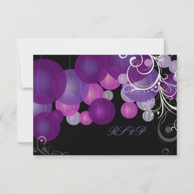 PixDezines rsvp purple/plum/lilac lanterns (Front)