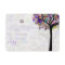 PixDezines RSVP TREE OF LIFE BAT MITZVAH/PURPLE