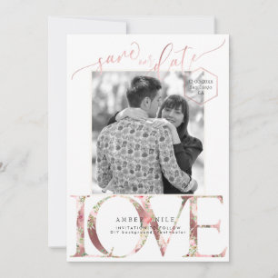 PixDezines Save Date/Botanica Love The Date