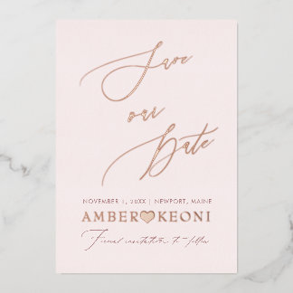 PixDezines Save our Date Luxe Calligraphy