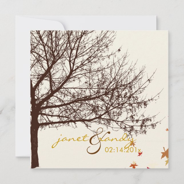 PixDezines snow birds/winter/diy background colour Invitation (Front)