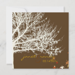 PixDezines snow birds/winter/diy background colour Invitation