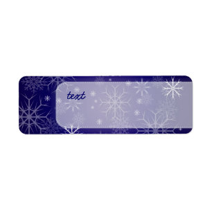 PixDezines Snowflakes White + Blue