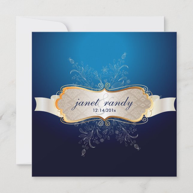 PixDezines Snowflakes, Winter Events Invitation (Front)