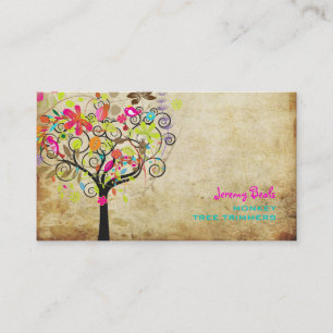 PixDezines spring blooms/tree trimmers ♥♥♥♥ Business Card