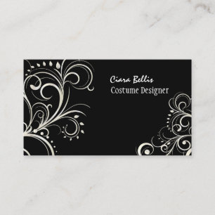 PixDezines Stylish Pearl Swirls/DIY colour! Business Card