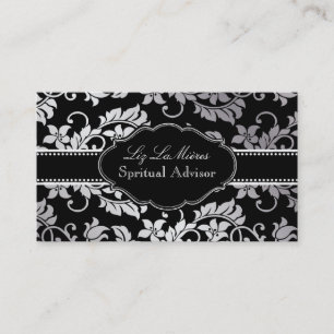 PixDezines Tanza Damask/DIY background Business Card
