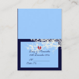 PixDezines Tent Place Card (Chubby Business Cards)