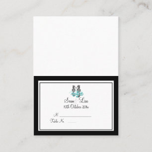 PixDezines Tent Place Card (Chubby Business Cards)