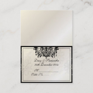 PixDezines Tent Place Card (Chubby Business Cards)