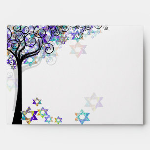 PixDezines tree of life/Mitzvah Envelope