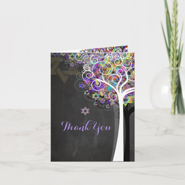 PixDezines tree of life/thank you/DIYbackground Thank You Card (Front)