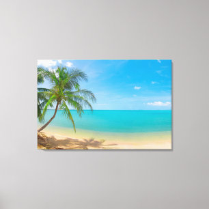 PixDezines tropical paradise Canvas Print