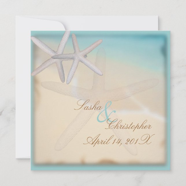 PixDezines Under the Sea, DIY background colour! Invitation (Front)