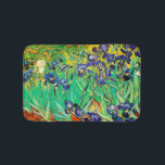 PixDezines van gogh iris/st. remy Bath Mat<br><div class="desc">PixDezines Van Gogh irises.   Digitally enhanced by PixDezines.
com.  All rights reserved.</div>