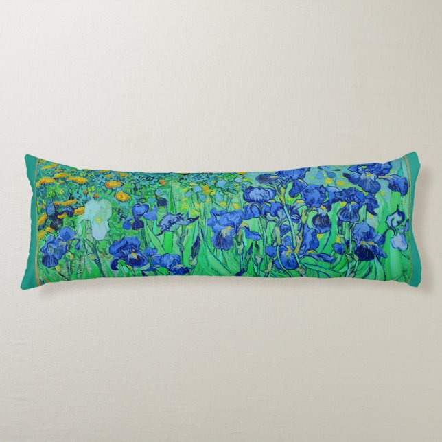 PixDezines van gogh iris/st. remy Body Cushion (Front)
