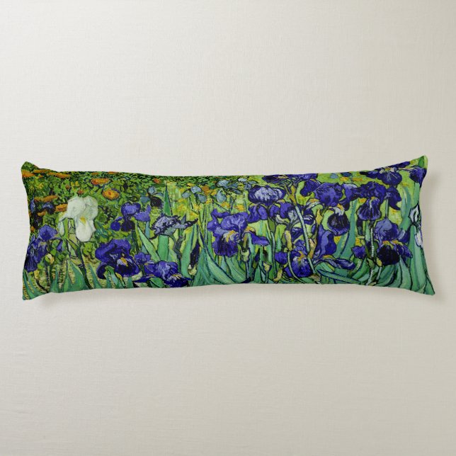 PixDezines van gogh iris/st. remy Body Cushion (Back)