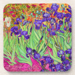 PixDezines van gogh iris/st. remy Coaster<br><div class="desc">PixDezines Van Gogh irises.   Digitally enhanced by PixDezines.
com.  All rights reserved.</div>