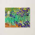 PixDezines van gogh iris/st. remy Jigsaw Puzzle<br><div class="desc">PixDezines Van Gogh irises.   Digitally enhanced by PixDezines.
com.  All rights reserved.</div>