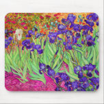 PixDezines van gogh iris/st. remy Mouse Mat<br><div class="desc">PixDezines Van Gogh irises.   Digitally enhanced by PixDezines.
com.  All rights reserved.</div>