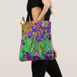 PixDezines Van Gogh Purple Irises/St. Remy Tote Bag<br><div class="desc">PixDezines Van Gogh Purple Irises/St. Remy.   Digitally enhanced by PixDezines.

Copyright © 2008-2018 PixDezines.com™ and PixDezines™ on zazzle.com. All rights reserved.   All rights reserved.</div>