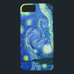 PixDezines Van Gogh Starry Night/St. Remy iPhone 8/7 Case<br><div class="desc">Van Gogh's famous painting,  "The Starry Night." Painted during his stay at the Saint Remy asylum in the 1880's,  van Gogh depicted the rolling hills and cypress trees he saw from his window.  Digitally enhanced by PixDezines.  Copyright © 2008-2016 PixDezines.com™ and PixDezines™ on zazzle.com. All rights reserved.</div>