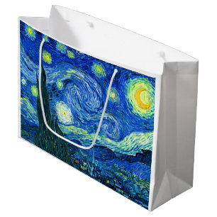 PixDezines van gogh starry night/st. remy Large Gift Bag