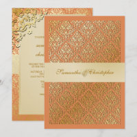 PixDezines vavin damask/champagne/diy background
