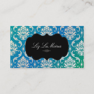 PixDezines Vendome Damask Business Card