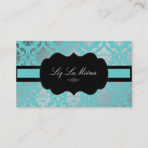 PixDezines Vendome Damask Business Card