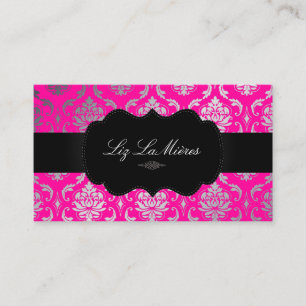 PixDezines Vendome Damask/DIY Background colour Business Card