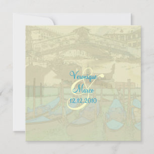 PixDezines Venezia+Rialto Bridge/Colour Invitation