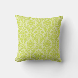 PixDezines versailles damask/diy background colour Cushion