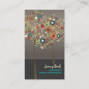 PixDezines Vintage Autumn Blooms/DIY colour!! Business Card