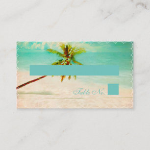 PixDezines Vintage Beach/Escort /Place Cards
