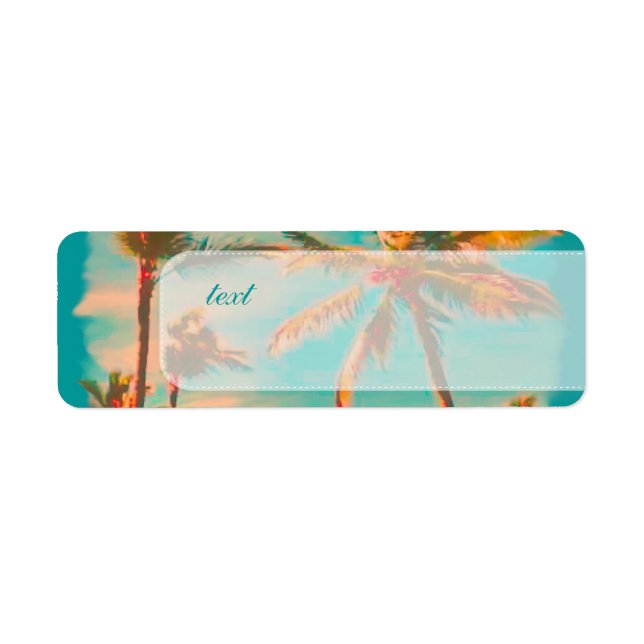 PixDezines vintage beach scene (Front)