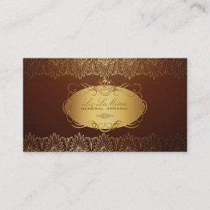 PixDezines VINTAGE LACE/ART DECO Business Card