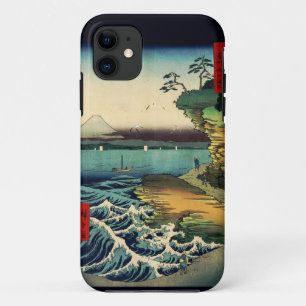 PixDezines Vintage, Mt. Fuji 房州保田ノ海岸 iPhone 11 Case