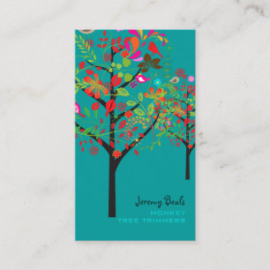 PixDezines VINTAGE RETRO TREE TRIMMER ♥♥♥/DIY Business Card