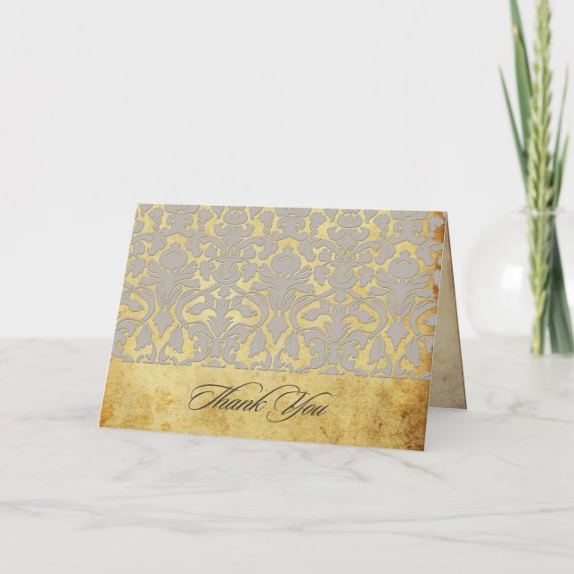 PixDezines Vintage+Romantic Thank You cards (Front)