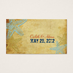 PixDezines Vintage Starfish/favour tags