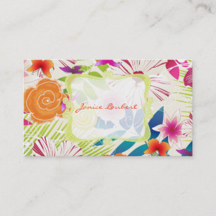 PixDezines wailea/diy background Business Card
