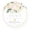 PixDezines Watercolor Blush Roses+Greenery