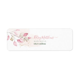 PixDezines Watercolor Dusty Blush Gum Eucalyptus