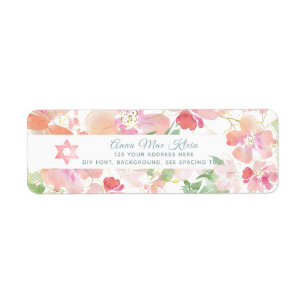 PixDezines Watercolor Flowers, Blush Sweetpeas