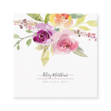 PixDezines Watercolor Summer Roses, Plum
