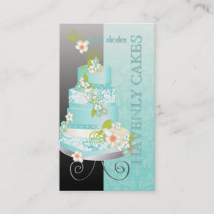 PixDezines wedding cake/Bakery/pâtisserie Business Card